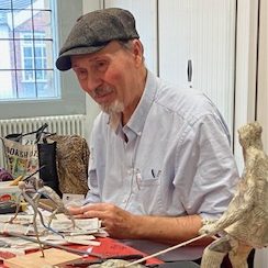 Mythical going on’s Strange things were happening on Saturday 18th October at Castleford library. As part of the Wakefield Libraries Wordfest event, artist Harry Malkin conducted a workshop demonstrating how to utilise basic materials such as paper, wire, glue, and plasticine. Participants were encouraged to use their imagination to create their own mythical maquettes.